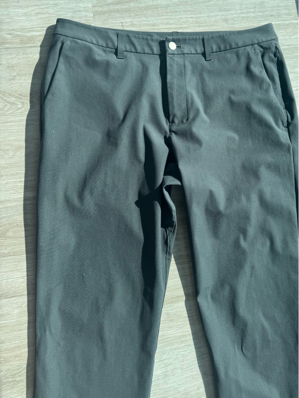 Men’s lululemon khakis grey 34 length and 34 waist